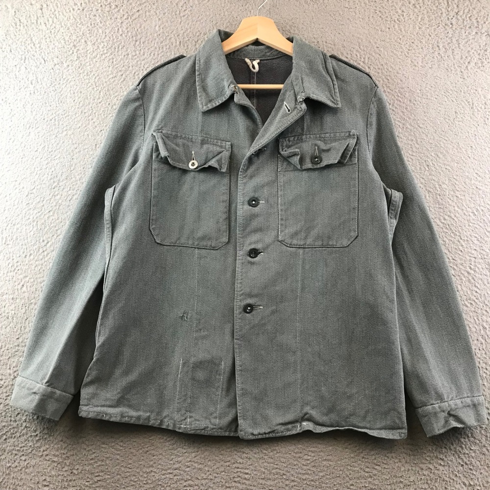 Men's Military Field Jacket - Gray
